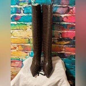 SCHULTZ MARYANA COUROS MARROM BOOT Size 10B